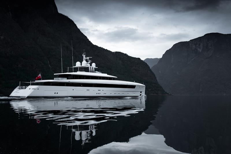 58m Najiba in Norway photo copyright Tom van Oossanen taken at  and featuring the Power boat class