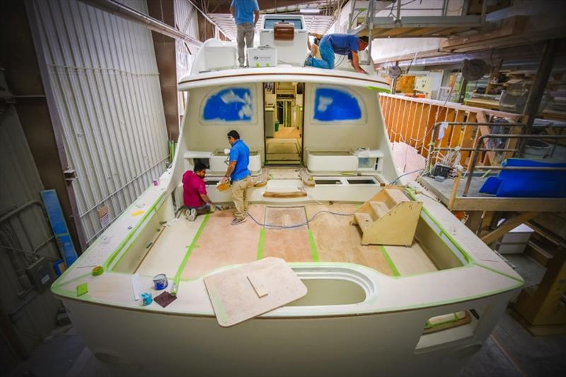 Tarheel Bayliss 62' - photo © Bayliss Boatworks