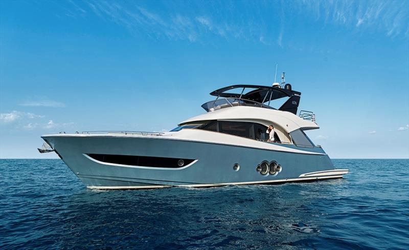 MCY66 Mooring - photo © Monte Carlo Yachts
