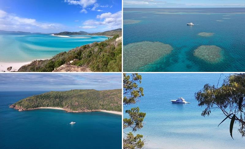 Cruising the magical Whitsunday Islands aboard a Riviera 68 Sports Motor Yacht photo copyright Riviera Australia taken at  and featuring the Power boat class