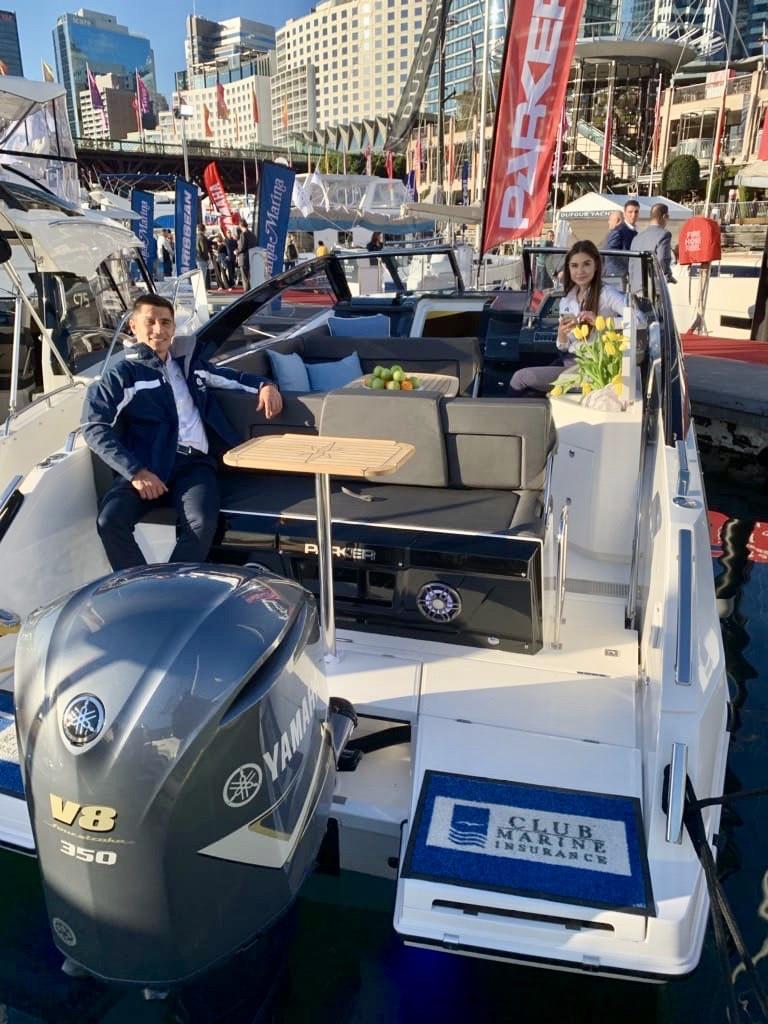 Nautilus Australia team at SIBS photo copyright Nautilus Australia taken at  and featuring the Power boat class