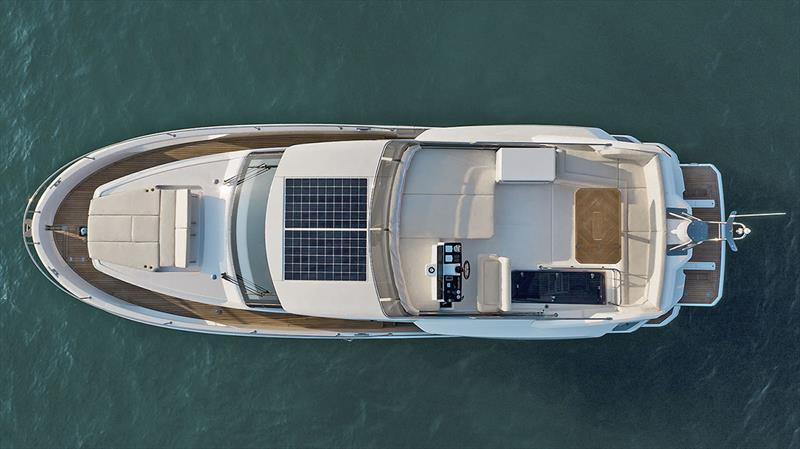 Greenline 45 Fly drone birdperspective - photo © Greenline Yachts