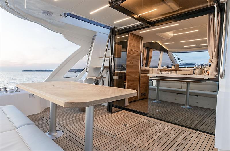 Greenline 45 Fly cockpit - photo © Greenline Yachts