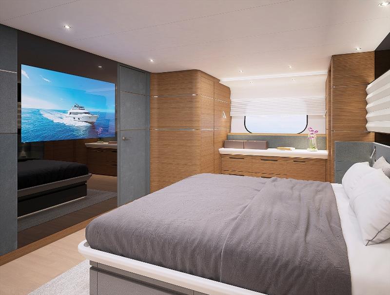 CLB88 Interior Master Stateroom - photo © CL Yachts