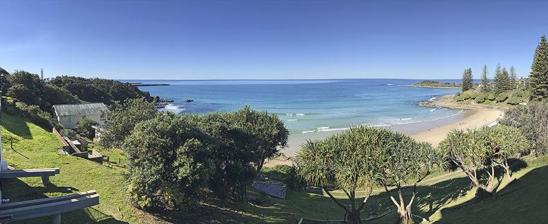 The view from the famous Pacific Hotel in Yamba - Riviera trip Gold Coast to Sydney - photo © John Curnow