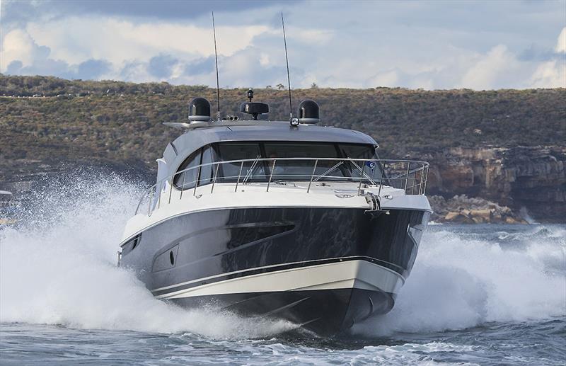 Quick, impressive, spacious, smooth - one is handy on any boat, but awesome when all in the one! (5400 Sport Yacht) - Riviera trip Gold Coast to Sydney photo copyright John Curnow taken at  and featuring the Power boat class