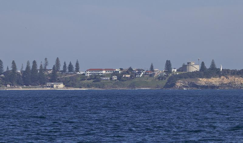 Yamba's famous Pacific Hotel, as seen from the water - Riviera trip Gold Coast to Sydney photo copyright John Curnow taken at  and featuring the Power boat class