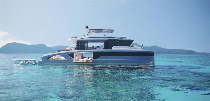 Corona 85 photo copyright Corona Yachts taken at  and featuring the Power boat class
