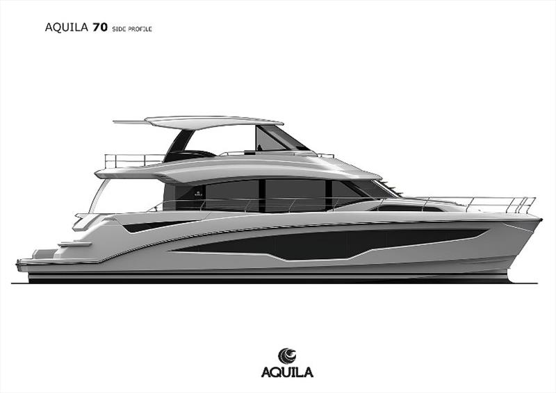 Aquila 70 photo copyright Aquila Boats taken at  and featuring the Power boat class