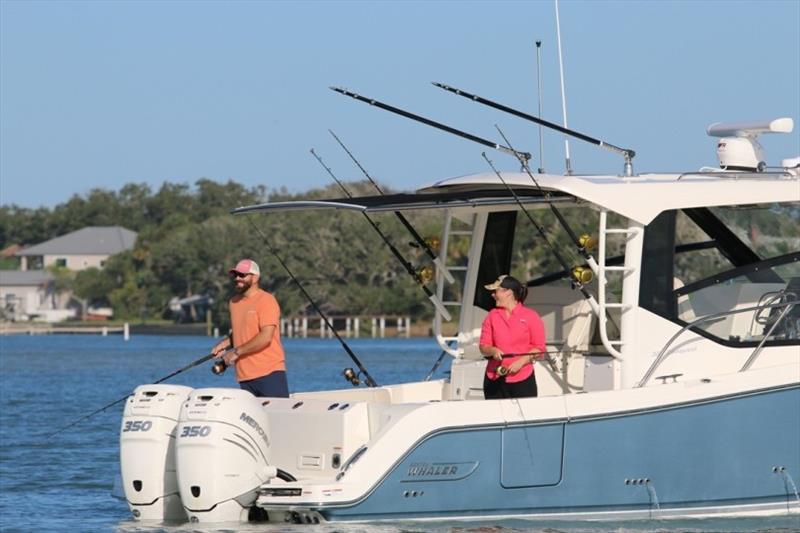 325 Conquest photo copyright Boston Whaler taken at  and featuring the Power boat class