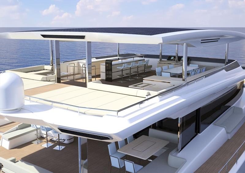 Silent Yachts Introduces Silent 80 Tri Deck The Most Spacious Solar Electric Catamaran Ever