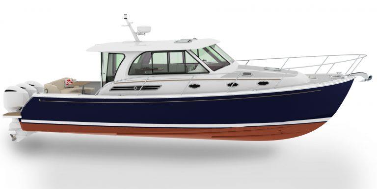 Back Cove Yachts new outboard-powered model: The Back Cove 39O - photo © Back Cove Yachts