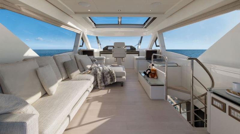 MCY 70 Skylounge photo copyright Monte Carlo Yachts taken at  and featuring the Power boat class