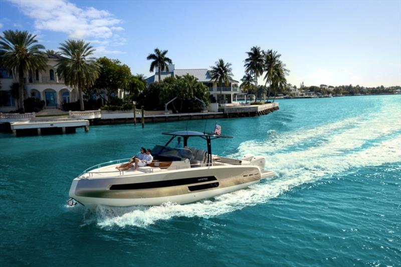 Invictus GT370S photo copyright Invictus Yacht taken at  and featuring the Power boat class