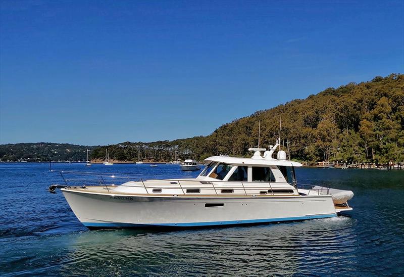 Sabre Yachts 48 is the latest of the marque to make it to Australia - photo © E Marine Motor Yachts