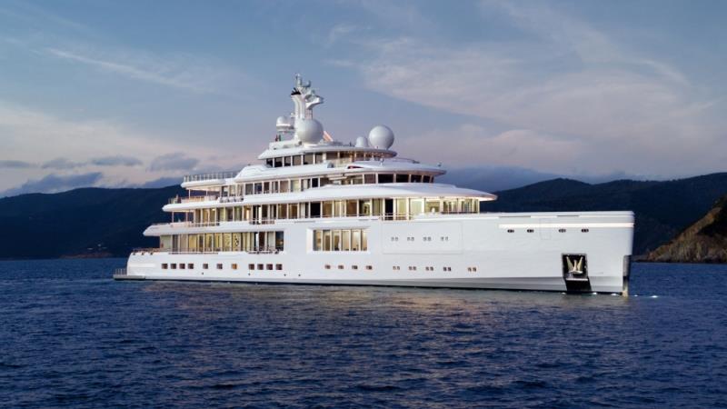 Benetti's 353-foot Luminosity - photo © Benetti