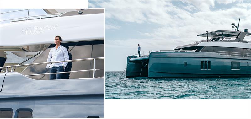 On board with Rafael Nadal: 80 Sunreef Power Great White - photo © Sunreef Yachts