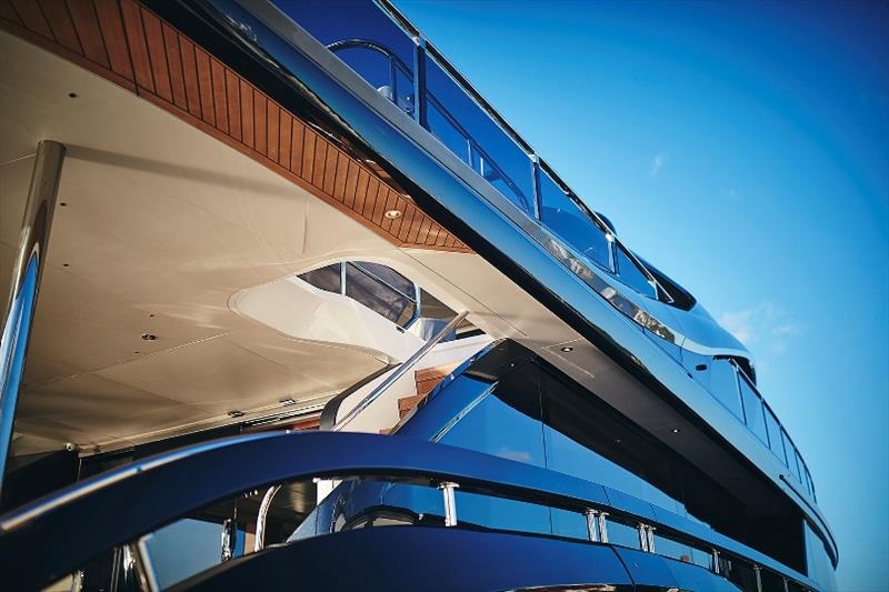 Princess X95 interior photo copyright Princess Yachts taken at  and featuring the Power boat class