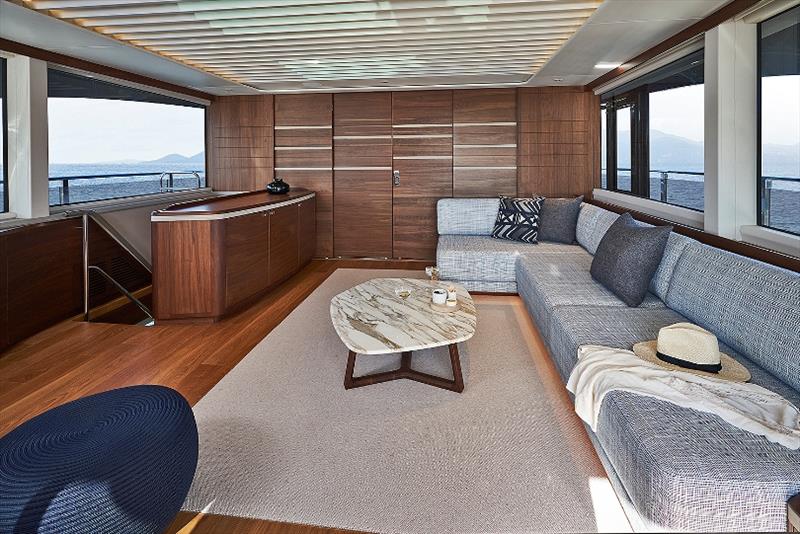 Princess X95 skylounge photo copyright Princess Yachts taken at  and featuring the Power boat class