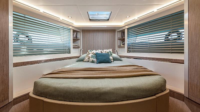 MCY 76 Skylounge - VIP Cabin - photo © Monte Carlo Yachts