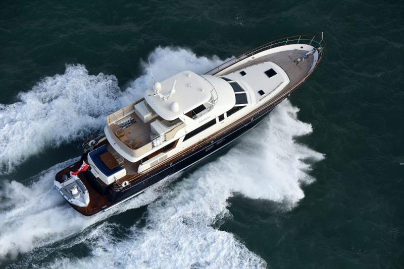 Hunt Ocean 76 photo copyright Hunt Yachts taken at  and featuring the Power boat class