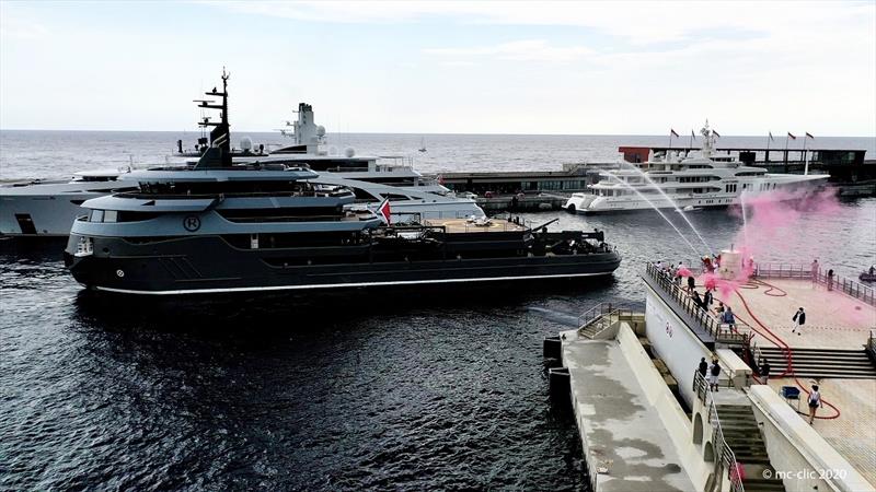 M/Y Ragnar photo copyright Isabelle Andrieux taken at Yacht Club de Monaco and featuring the Power boat class