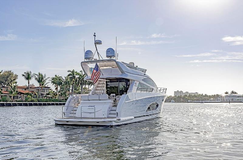 E56 OMA photo copyright Horizon Yachts taken at  and featuring the Power boat class