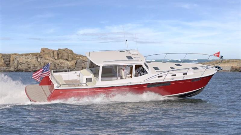 Explore the 43z and 43zi photo copyright MJM Yachts taken at  and featuring the Power boat class