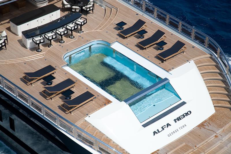 Oceanco - Alfa Nero - photo © Nuvolari Lenard