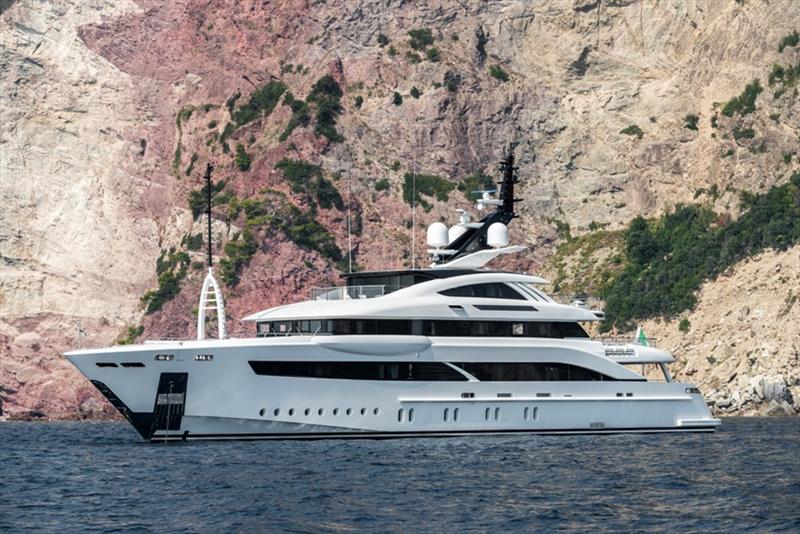 50m Rossinavi superyacht No Stress Two delivered