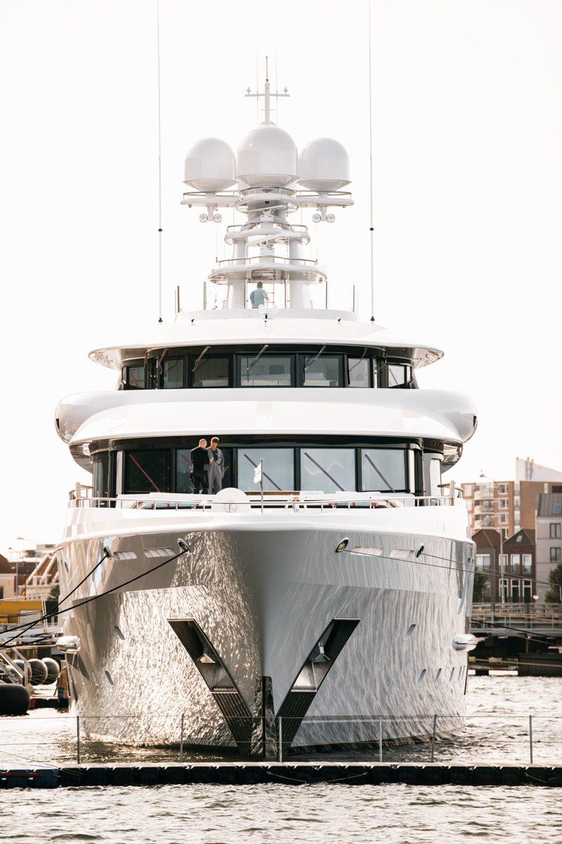 74-metre Synthesis photo copyright Damen Yachting taken at  and featuring the Power boat class