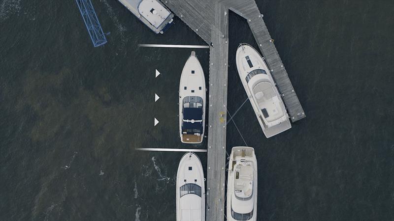 Precision against the dock photo copyright Volvo Penta taken at  and featuring the Power boat class