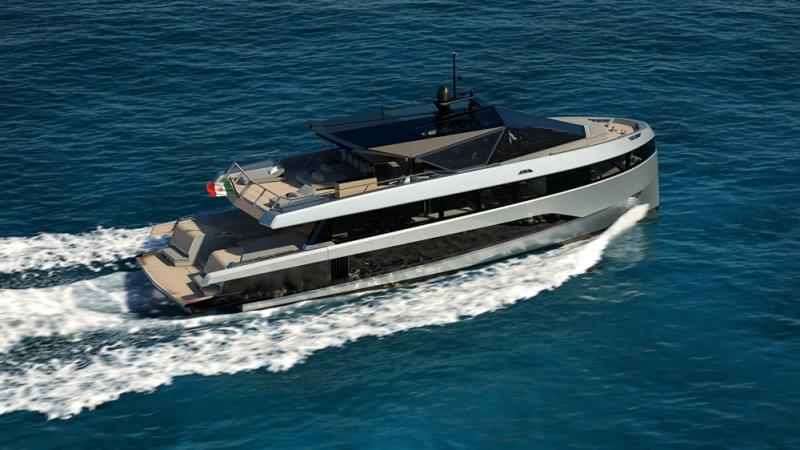 WHY200 photo copyright Wally Yachts taken at  and featuring the Power boat class
