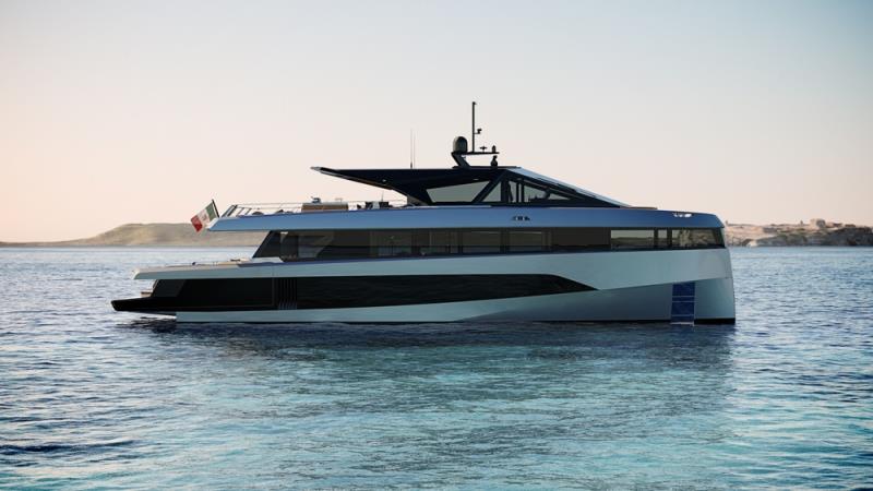 WHY200 photo copyright Wally Yachts taken at  and featuring the Power boat class