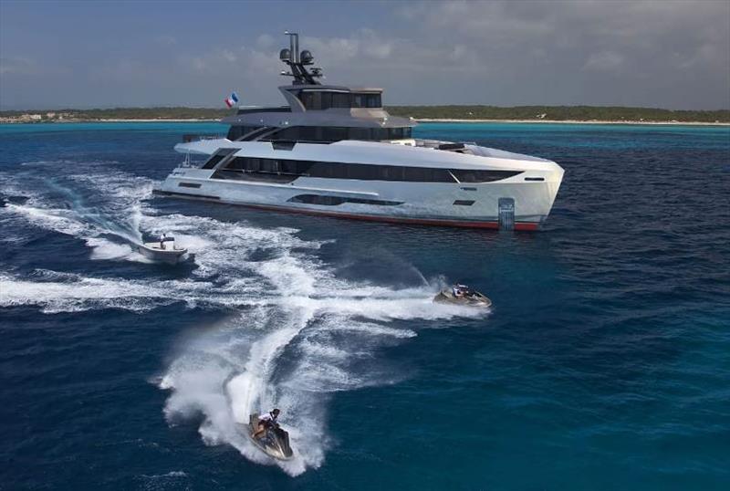 33-metre B107 superyacht photo copyright Bering Yachts taken at  and featuring the Power boat class