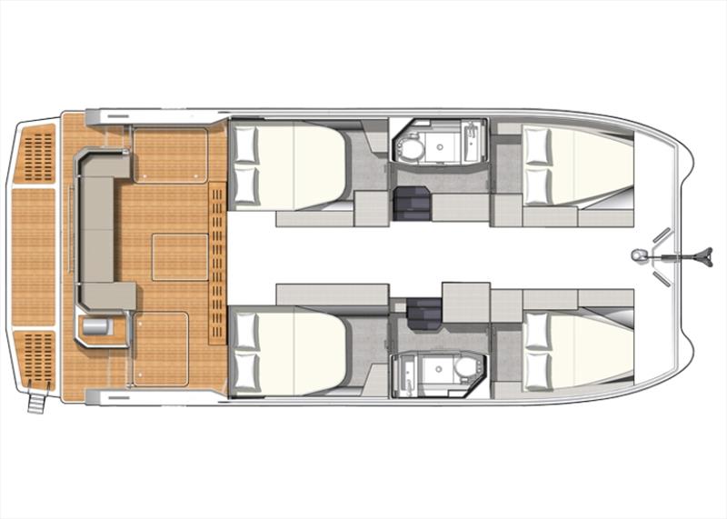 MY4.S catamaran - Quatuor version photo copyright Fountaine Pajot taken at  and featuring the Power boat class