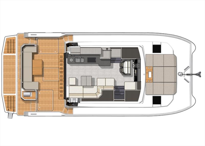 MY4.S catamaran - Main deck photo copyright Fountaine Pajot taken at  and featuring the Power boat class
