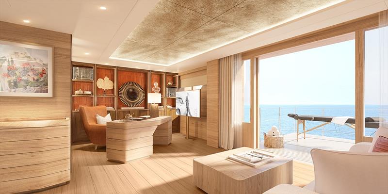 Amels 60 by Damen Yachting - Owners Office - photo © Amels/Damen Yachting