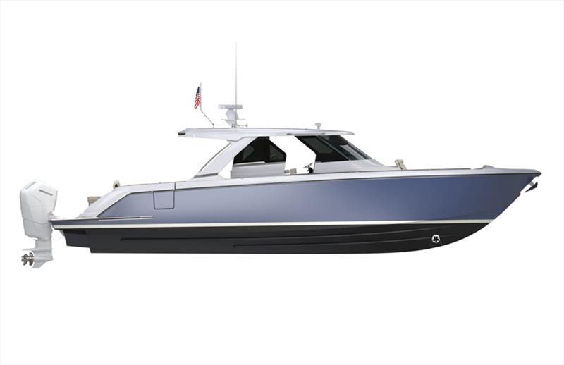 48 LS - side view with door open photo copyright Tiara Yachts taken at  and featuring the Power boat class