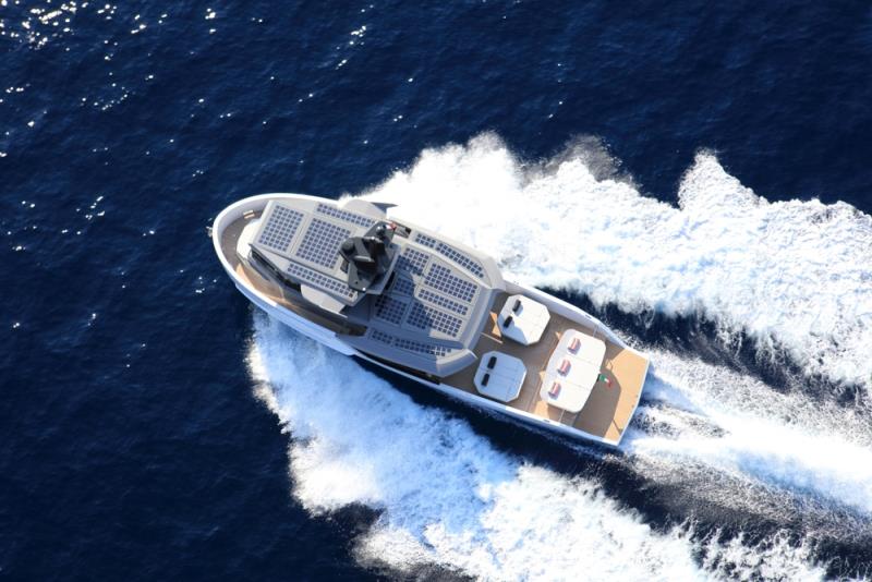 Arcadia Cannes 2016 Sherpa photo copyright Arcadia Yachts taken at  and featuring the Power boat class