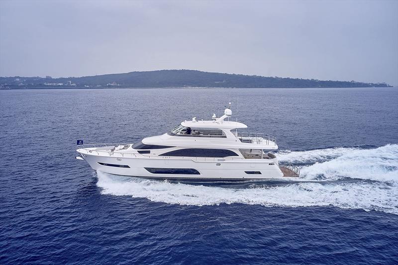 Horizon E81 photo copyright Horizon Yachts taken at  and featuring the Power boat class