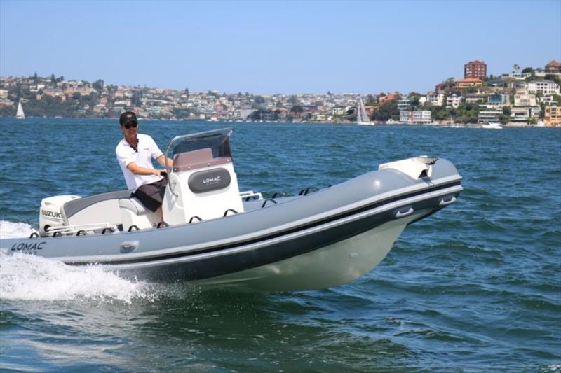 Lomac IN 600 RIB photo copyright Flagstaff Marine taken at  and featuring the Power boat class