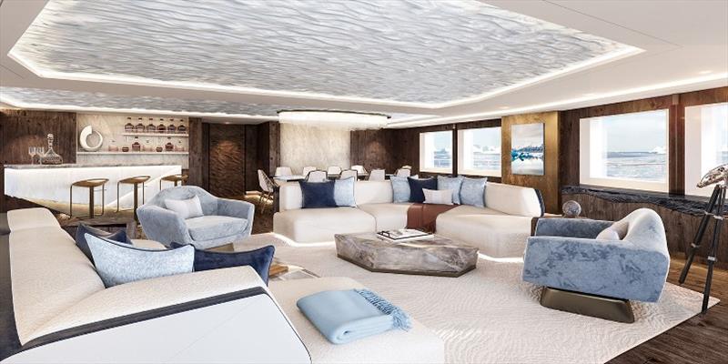 Winch Design SeaXplorer 77 - Upper lounge - photo © Damen Yachting