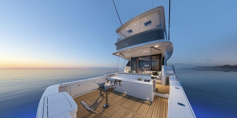 The new M600 Offshore - photo © Maritimo