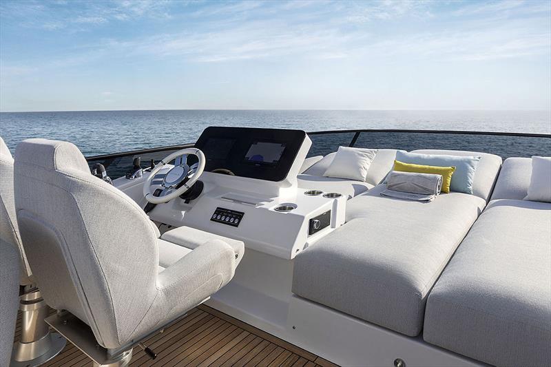 Flybridge - Azimut 53 photo copyright Giovanni Malgarini taken at  and featuring the Power boat class