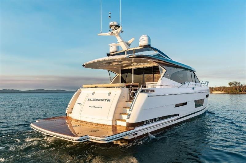 Whitehaven 6100 Coupe Euro Edition - photo © Whitehaven Motor Yachts