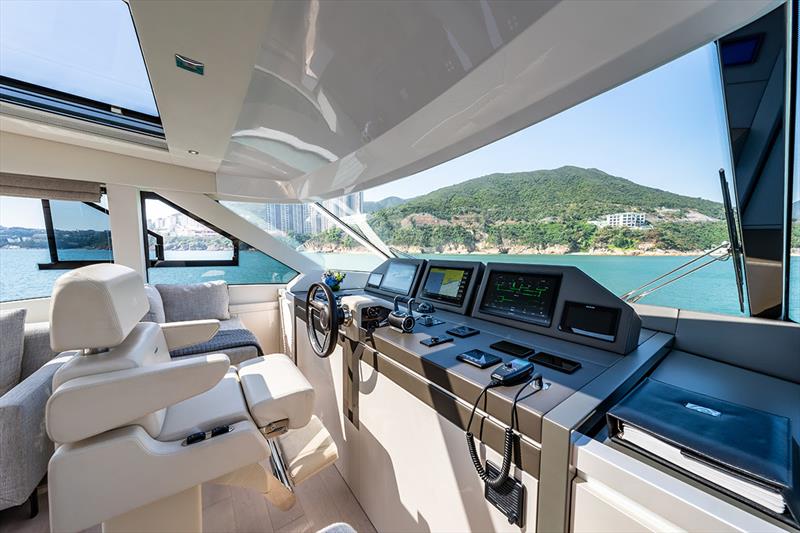 MCY 70 Skylounge photo copyright Asia Yachting taken at  and featuring the Power boat class