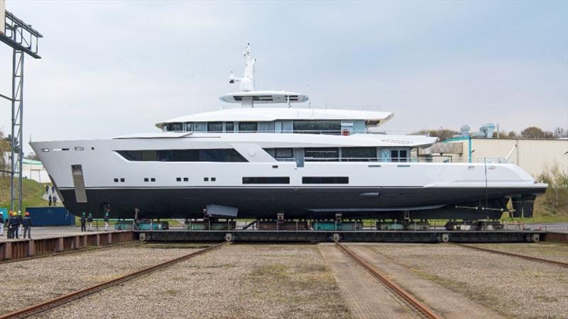 Project 13800 - a bespoke 55 metre yacht photo copyright Lürssen Yachts taken at  and featuring the Power boat class