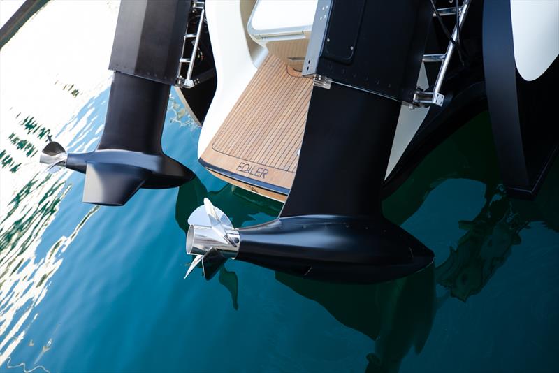 Enata Foiler - 10-metre Foiler, the 'Flying Yacht photo copyright Timata taken at  and featuring the Power boat class