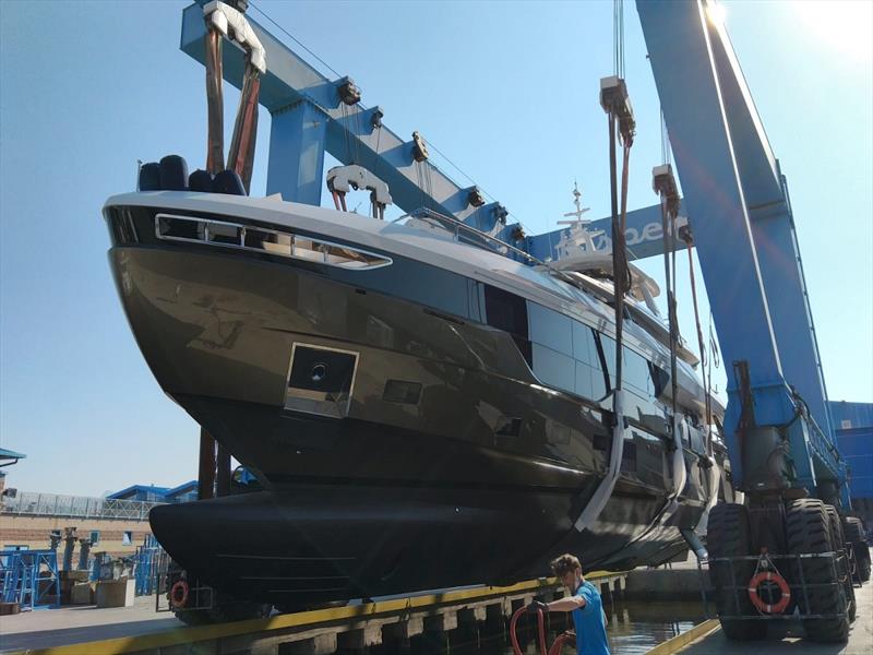Azimut Grande Trideck second unit launch photo copyright Azimut Yachts taken at  and featuring the Power boat class